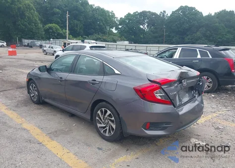 2016 Honda Civic Ex from USA, damaged, VIN 19XFC2F7XGE034904